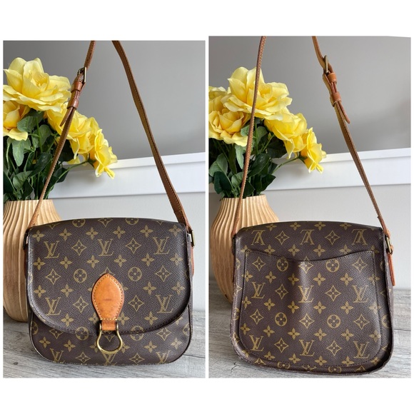 FINAL PRICE 🔥Authentic LOUIS VUITTON Monogram Saint Cloud GM bag - Picture 4 of 16